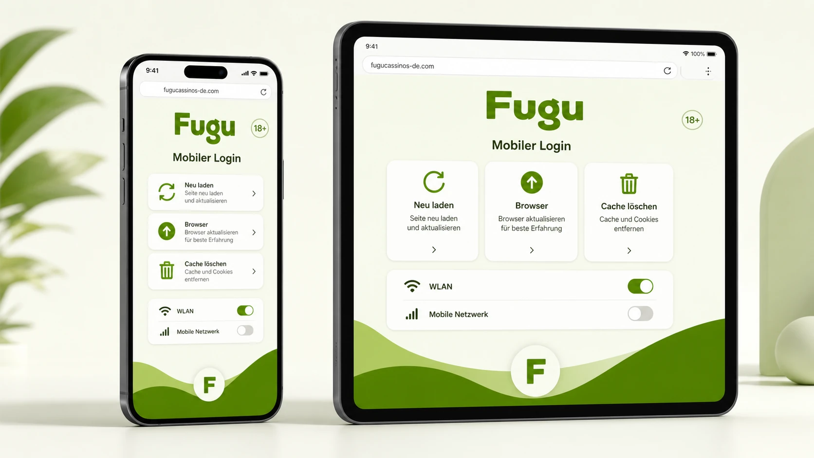 Fugu Casino Login auf mobilen Geräten
