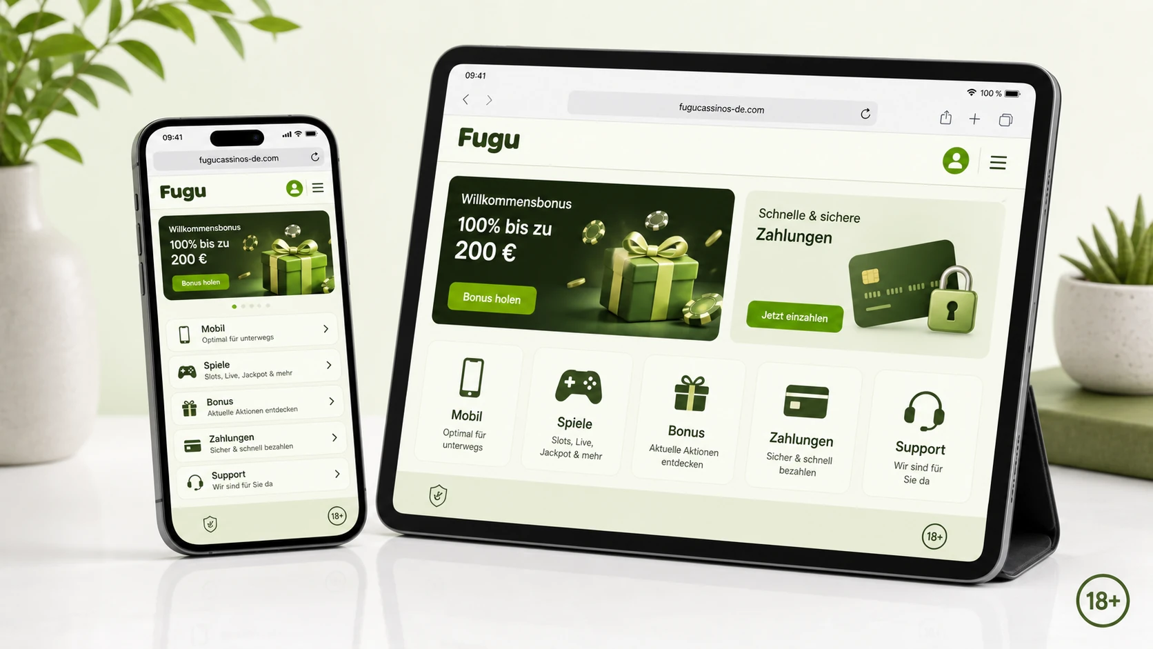 Nutzung auf Smartphone und Tablet